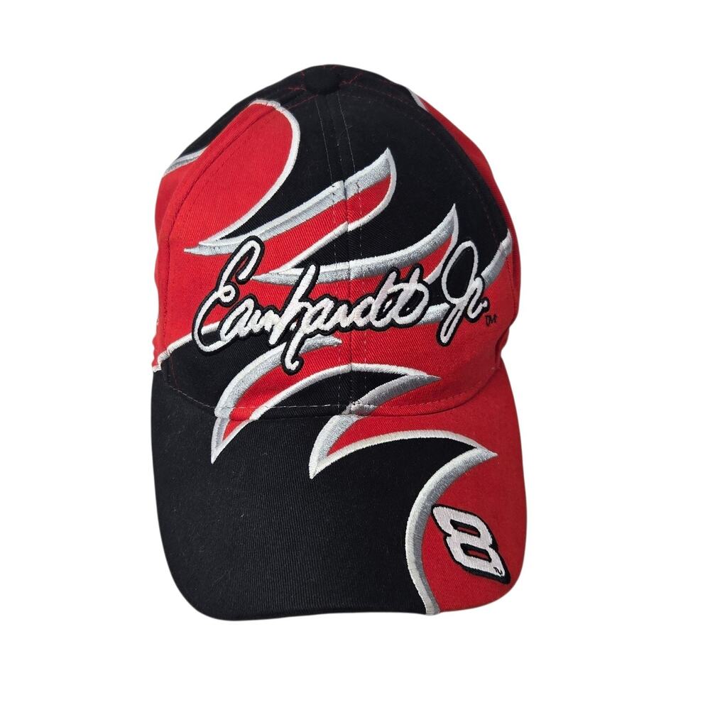 Vintage Dale Earnhardt Hat Snapback #3 Sharktooth Style NASCAR Competitors View
